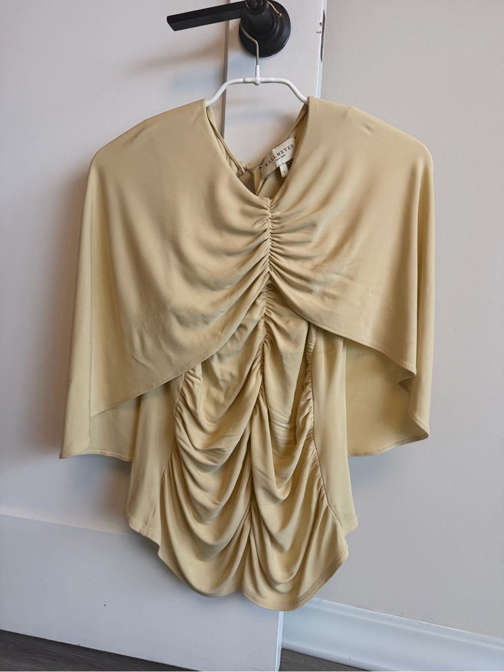 Kallmeyer Emme Cape Top in Matte Jersey